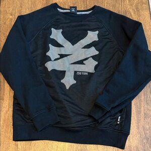 Zoo York Black and White Crewneck Sweater